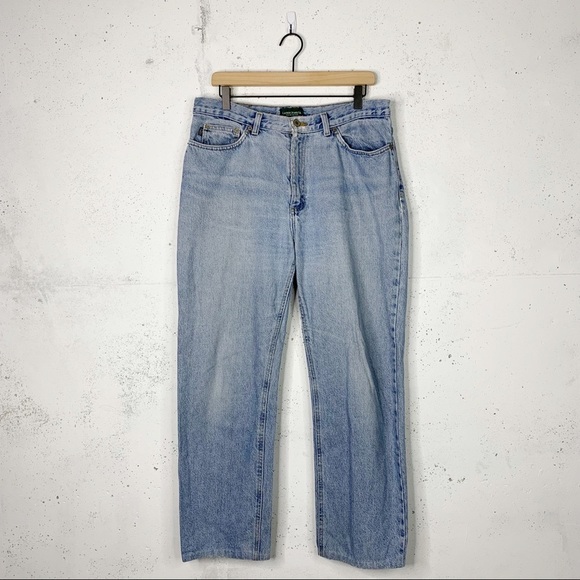 Lauren Ralph Lauren Co Vintage Light Wash Mom Jeans - Picture 13 of 13